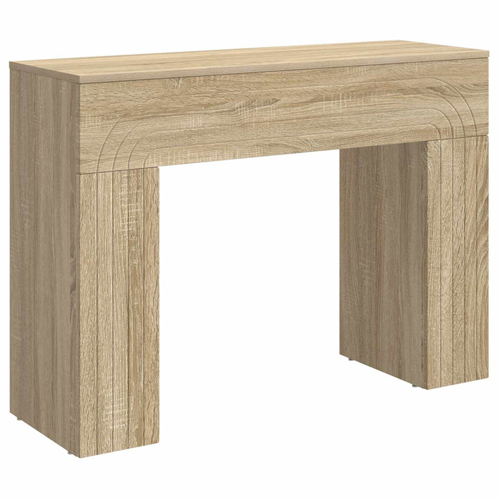 vidaXL Stolik kawowy dąb Sonoma 102 x 35 x 75 cm Drewno inżynieryjne