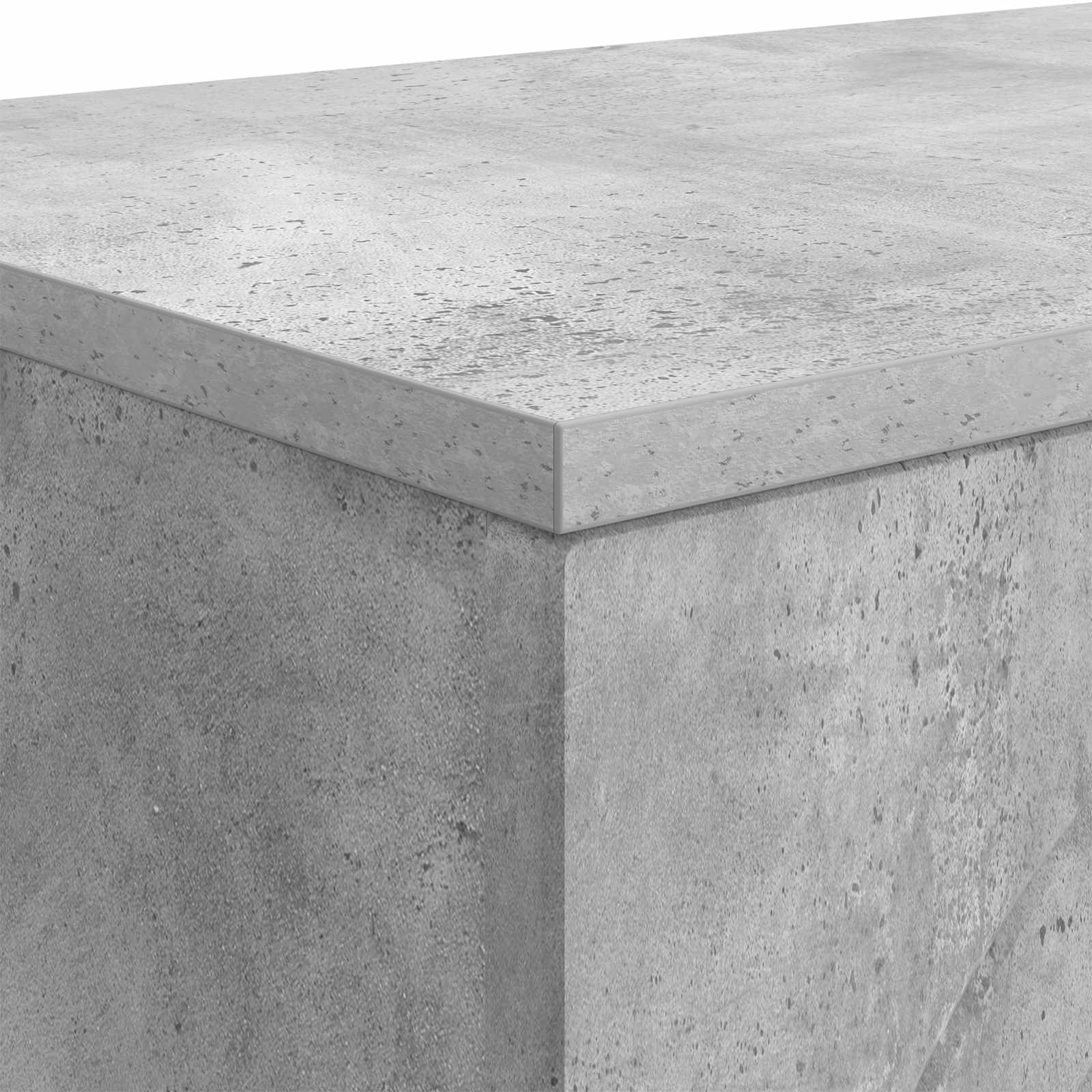 vidaXL Stolik kawowy Betonowy szary 102 x 35 x 75 cm