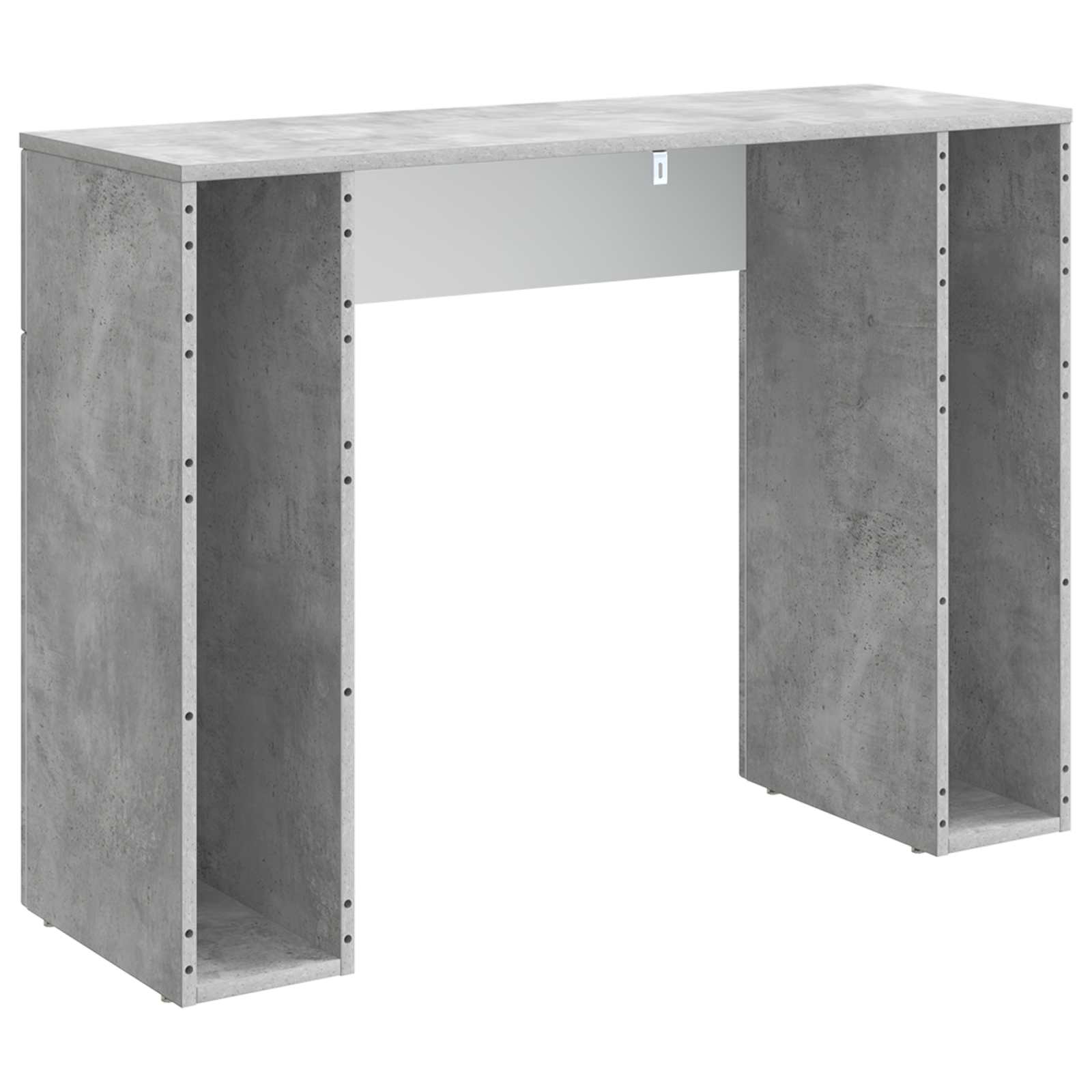 vidaXL Stolik kawowy Betonowy szary 102 x 35 x 75 cm