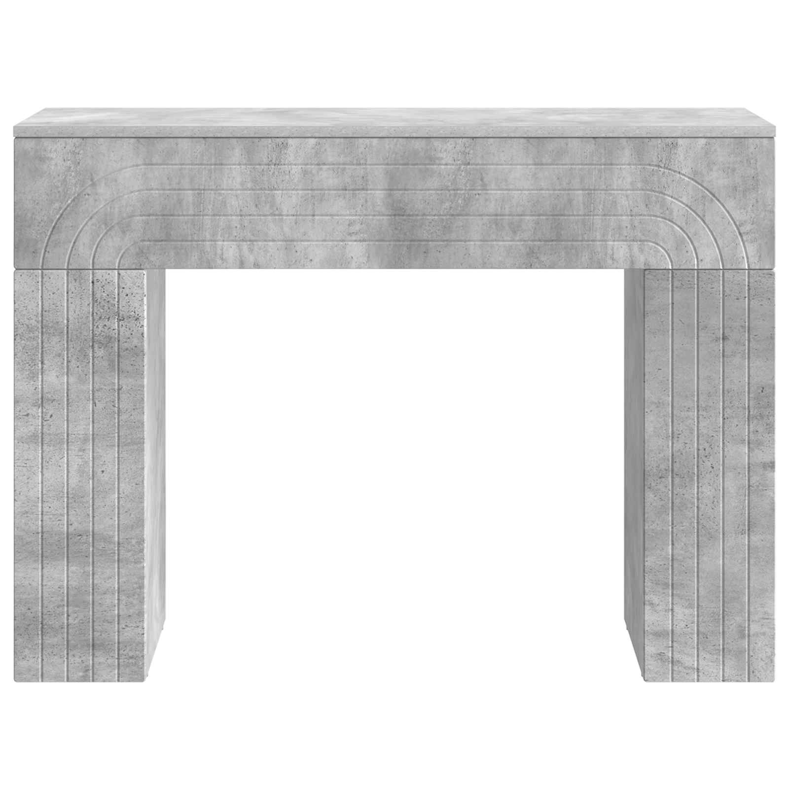 vidaXL Stolik kawowy Betonowy szary 102 x 35 x 75 cm