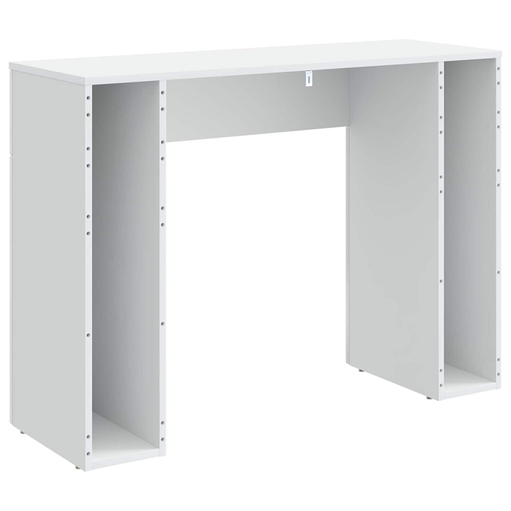 vidaXL Stolik kawowy Biały wysoki połysk 102 x 35 x 75 cm