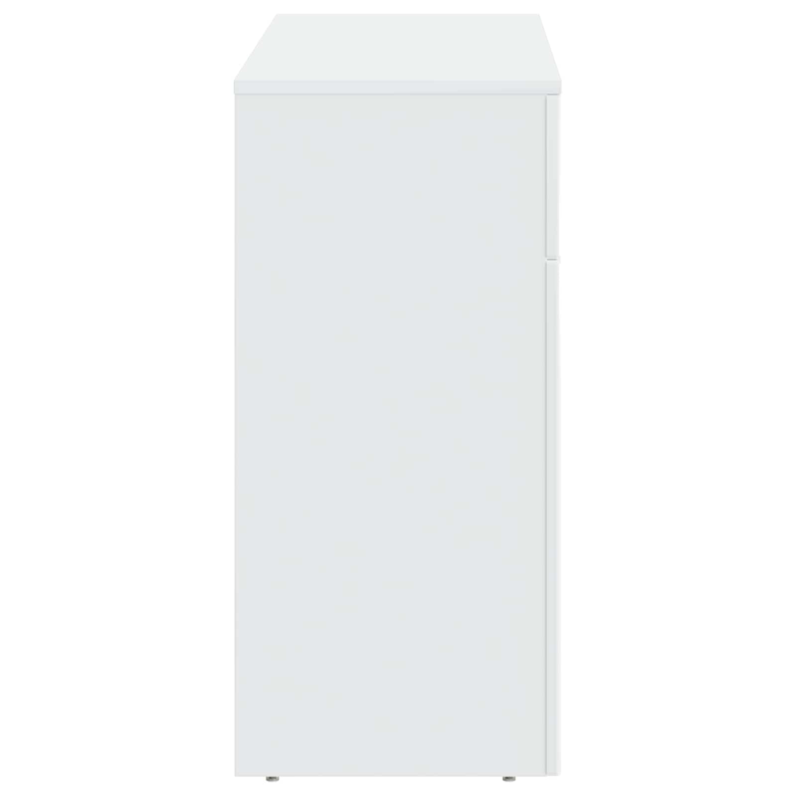 vidaXL Stolik kawowy Biały wysoki połysk 102 x 35 x 75 cm