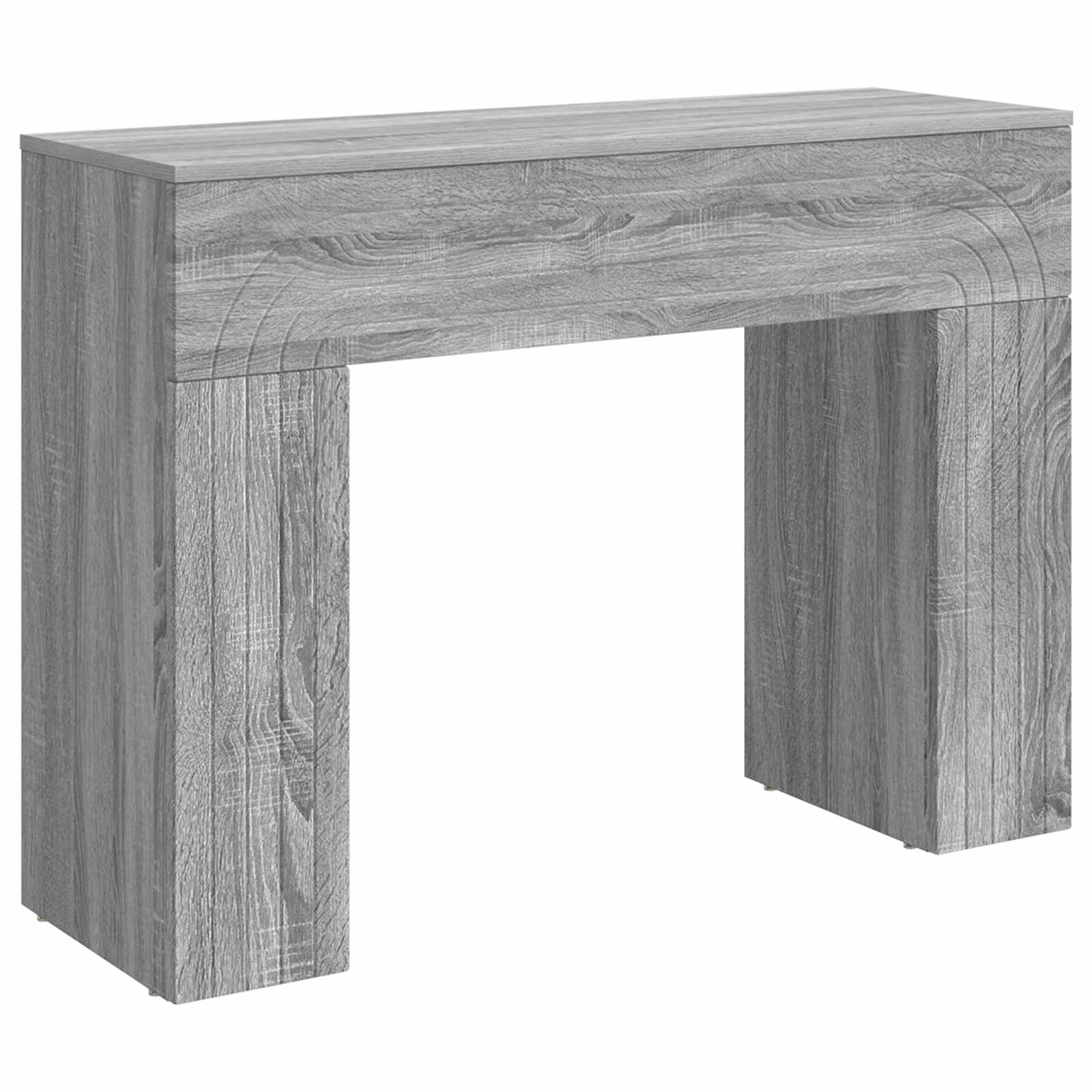 vidaXL Stolik kawowy Szary Sonoma 102 x 35 x 75 cm Drewno inżynieryjne