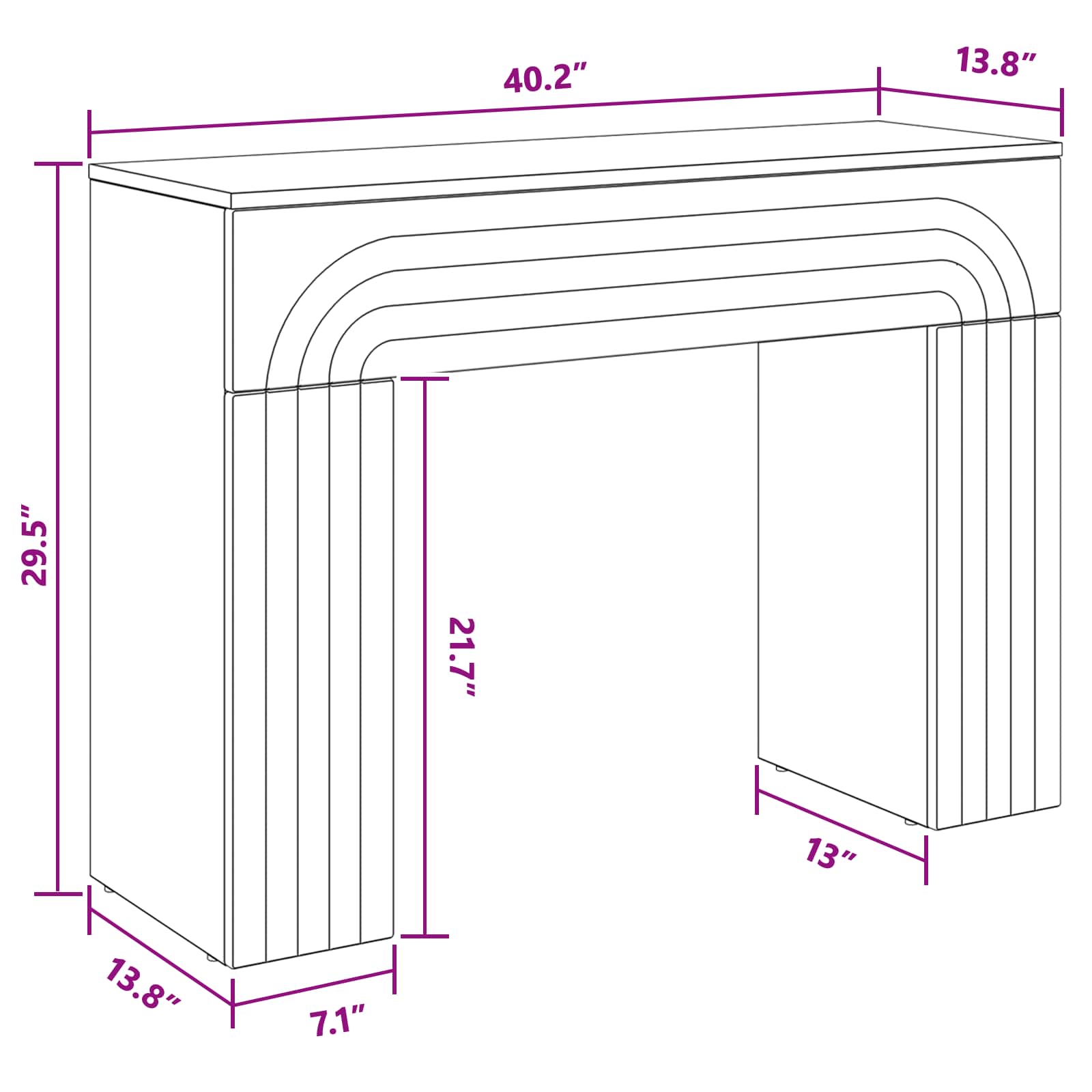 vidaXL Stolik kawowy Szary Sonoma 102 x 35 x 75 cm Drewno inżynieryjne
