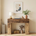 vidaXL Stolik kawowy Stare drewno 102 x 35 x 75 cm Drewno inżynieryjne