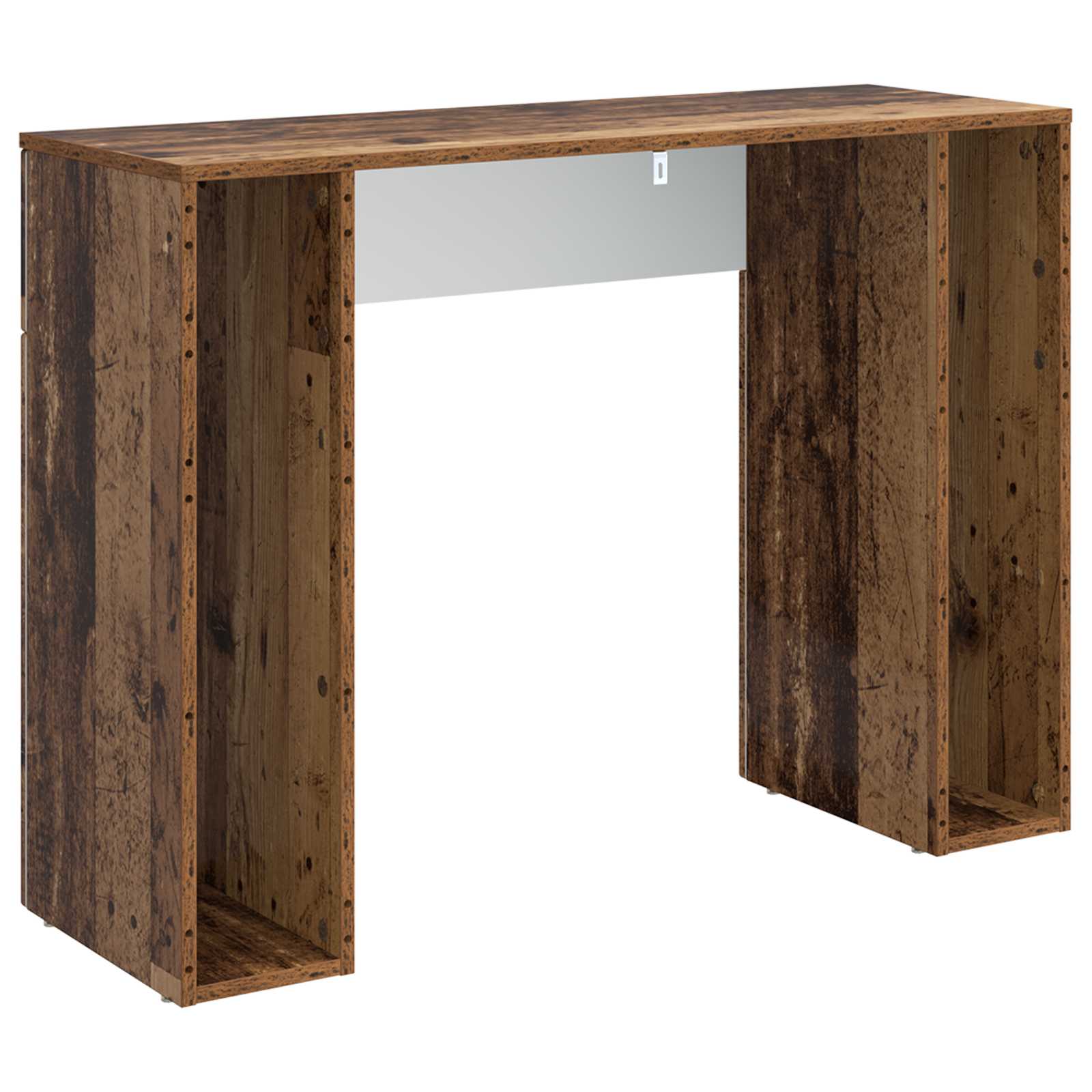 vidaXL Stolik kawowy Stare drewno 102 x 35 x 75 cm Drewno inżynieryjne
