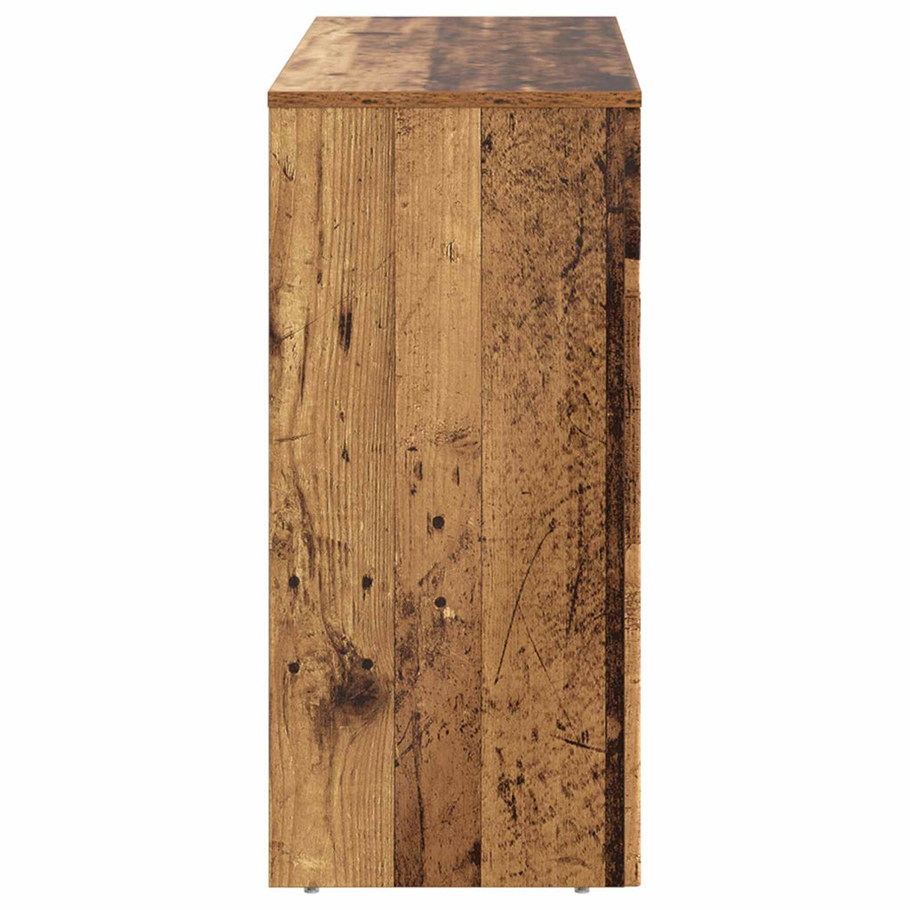 vidaXL Stolik kawowy Stare drewno 102 x 35 x 75 cm Drewno inżynieryjne