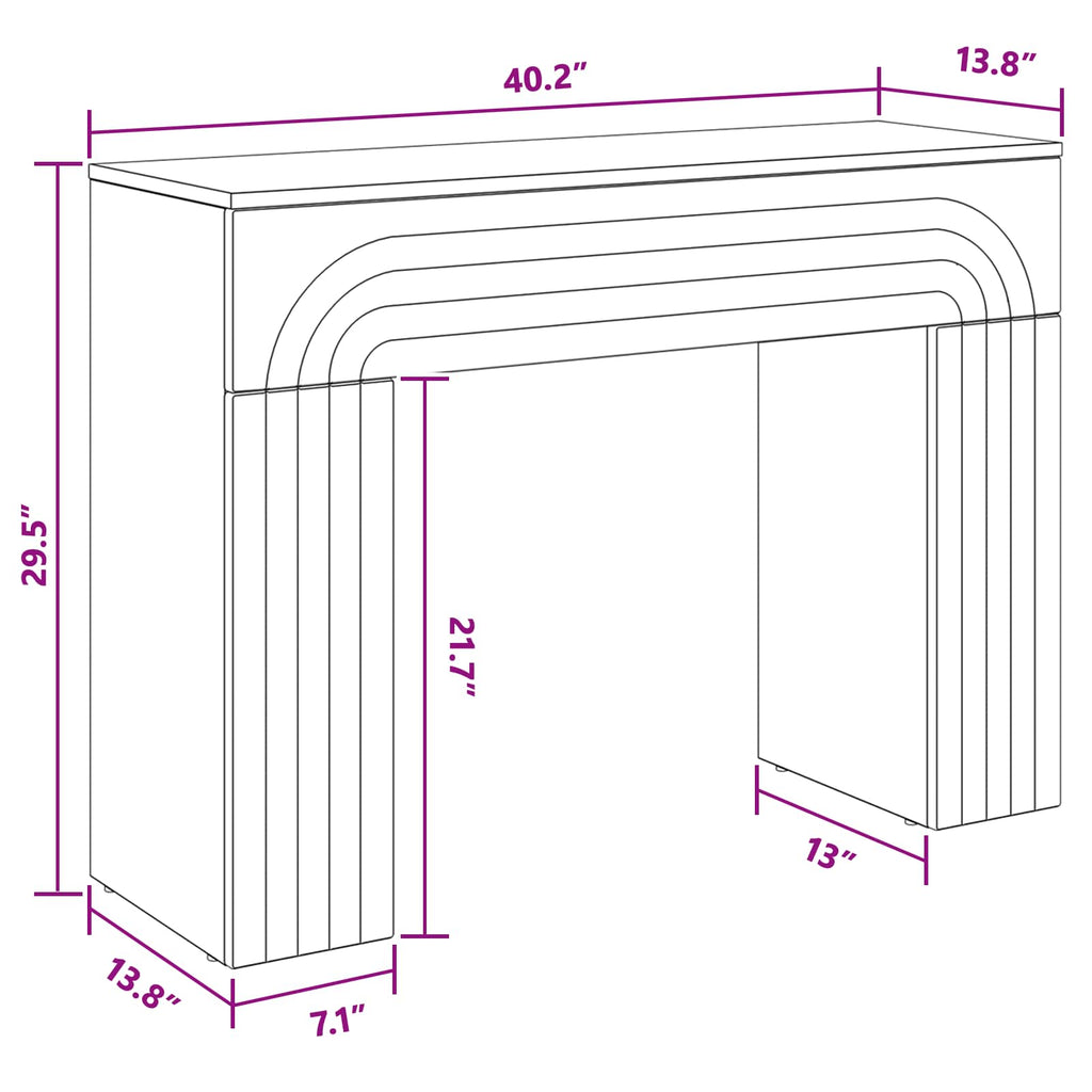vidaXL Stolik kawowy Stare drewno 102 x 35 x 75 cm Drewno inżynieryjne