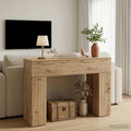 vidaXL Stolik kawowy Dąb artisan 102 x 35 x 75 cm Drewno inżynieryjne