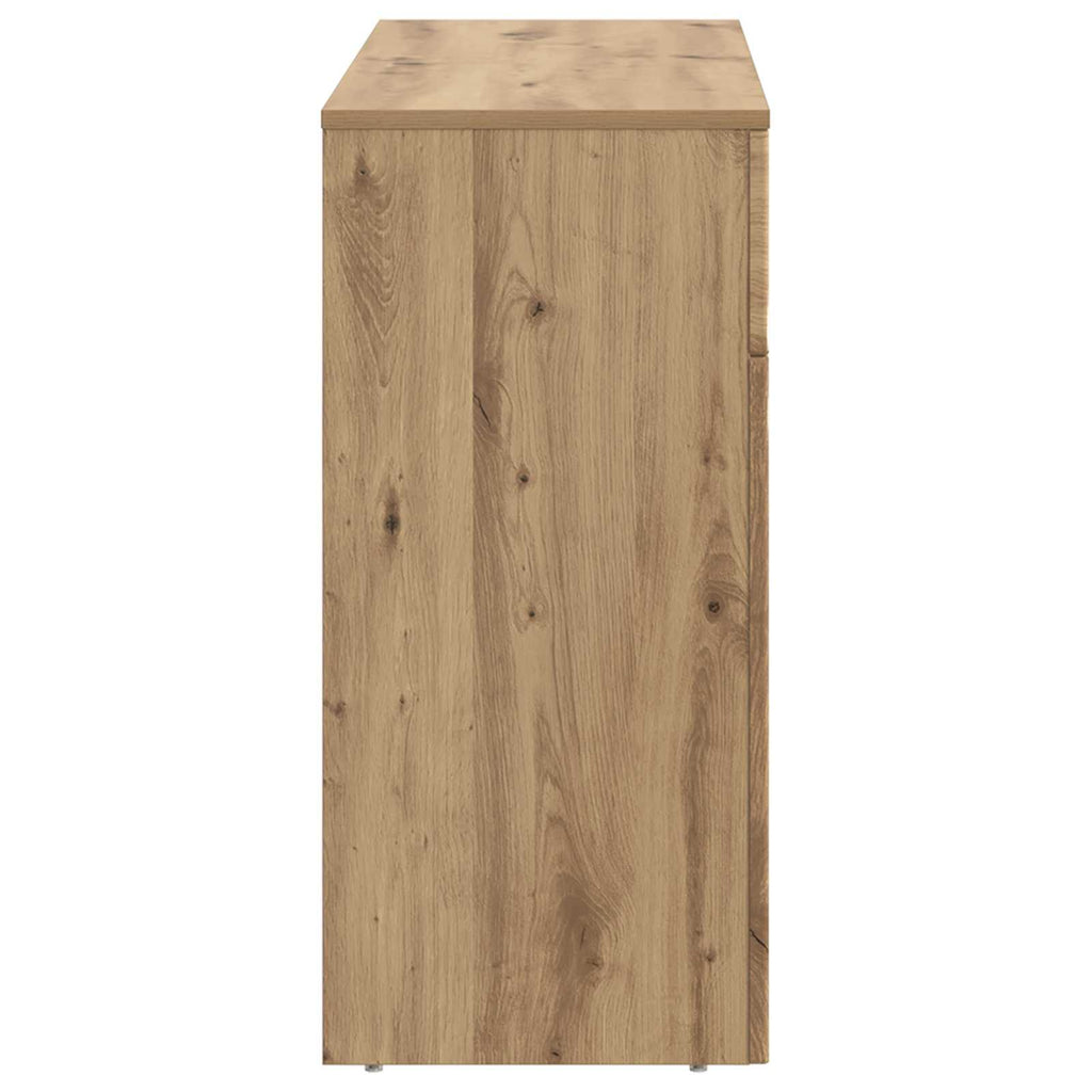 vidaXL Stolik kawowy Dąb artisan 102 x 35 x 75 cm Drewno inżynieryjne