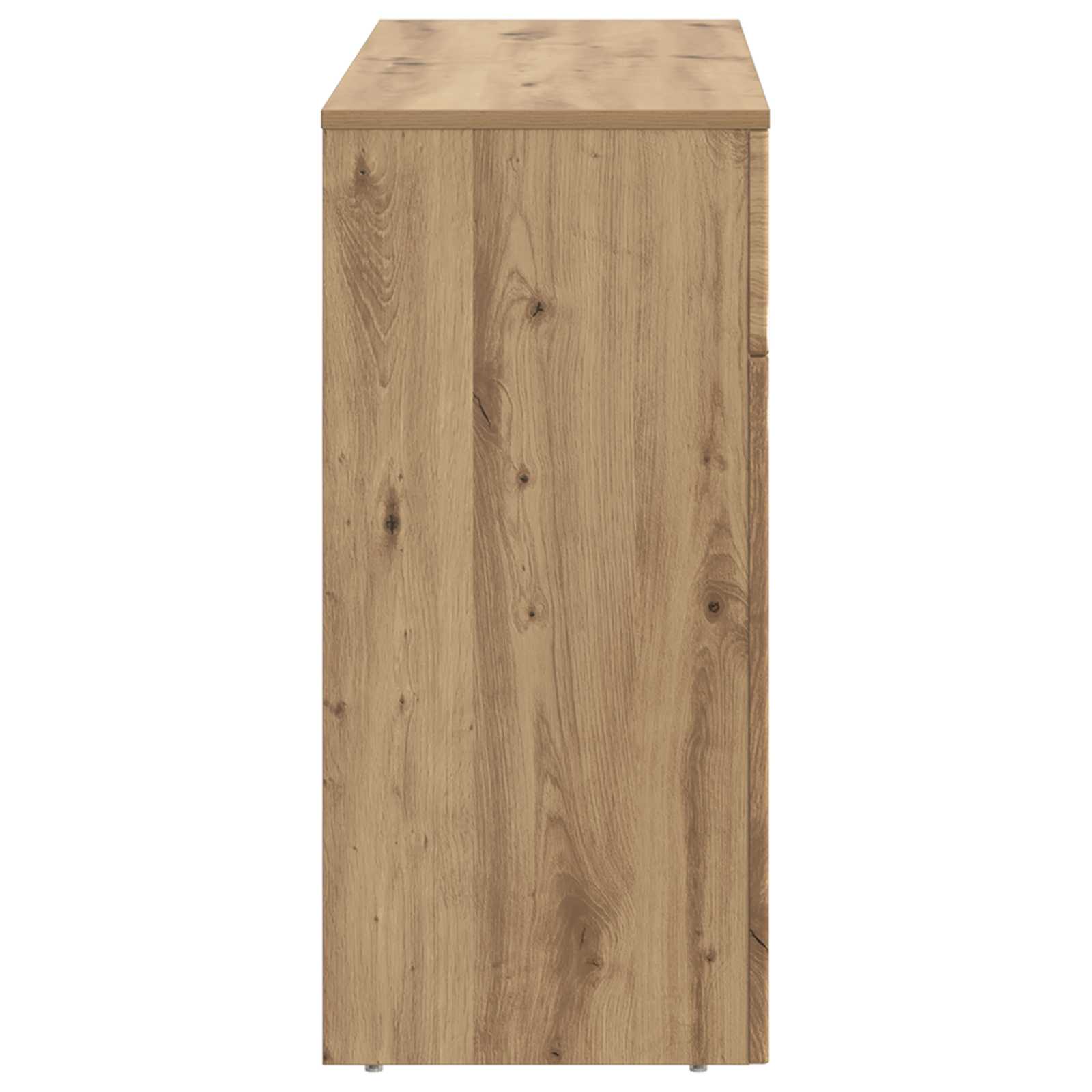 vidaXL Stolik kawowy Dąb artisan 102 x 35 x 75 cm Drewno inżynieryjne