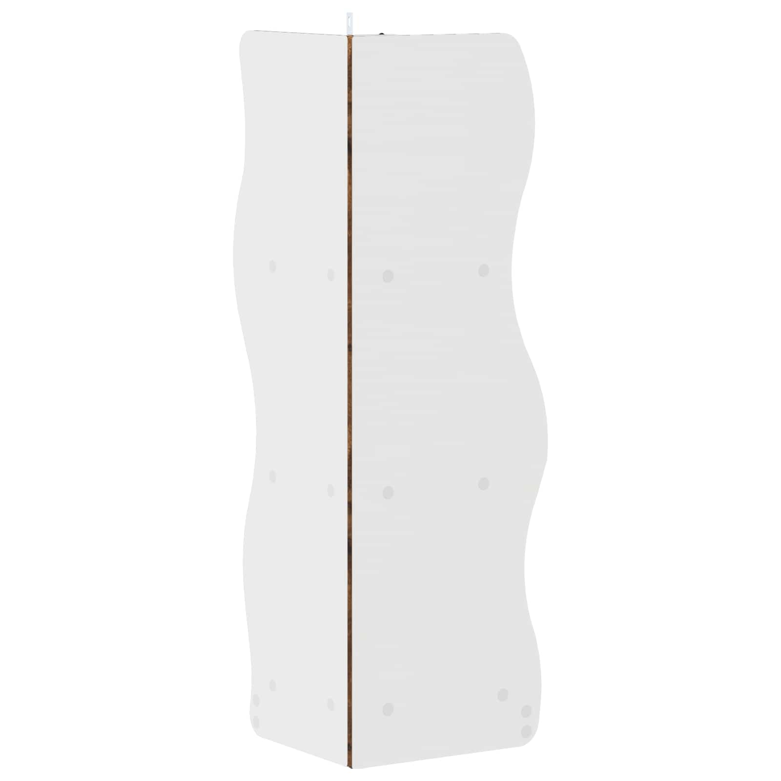 vidaXL Półka narożna Dąb wędzony 34 x 33 x 102 cm Drewno inżynieryjne