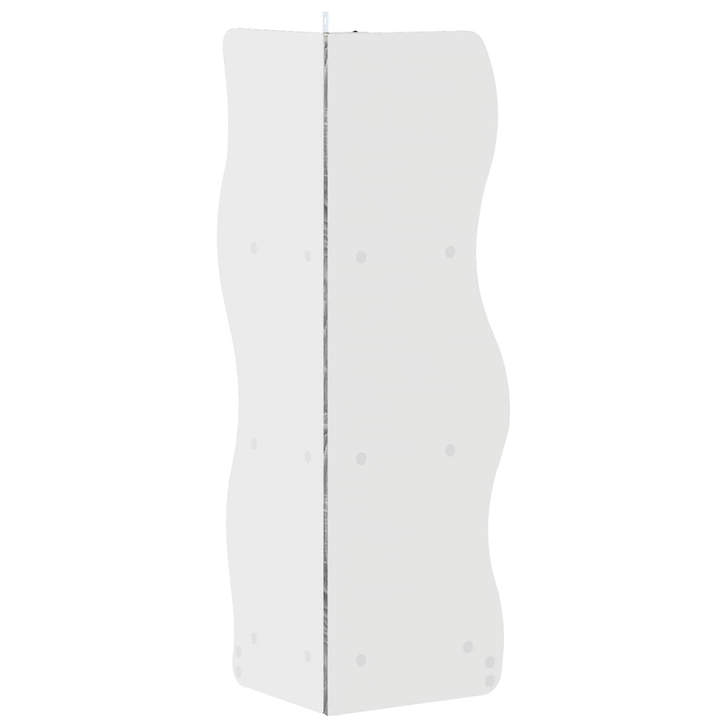 vidaXL Półka narożna Szary Sonoma 34 x 33 x 102 cm Drewno inżynieryjne