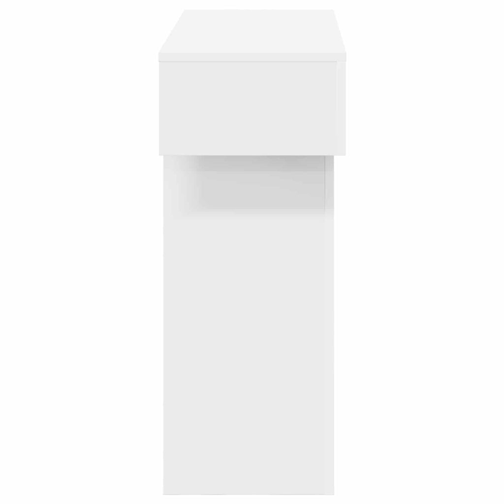 vidaXL Biały 101 x 30 x 74 cm