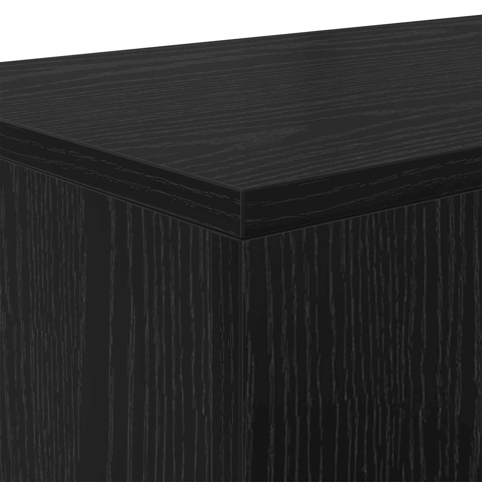 vidaXL Czarny Dąb 101 x 30 x 74 cm