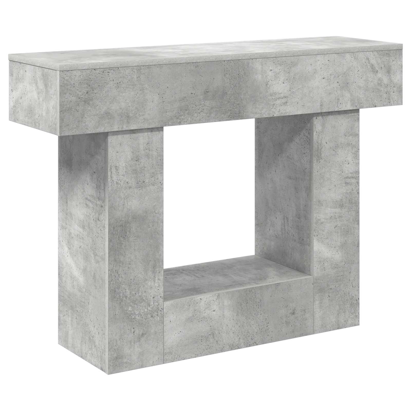 vidaXL Betonowy Szary 101 x 30 x 74 cm