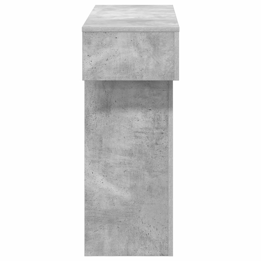 vidaXL Betonowy Szary 101 x 30 x 74 cm