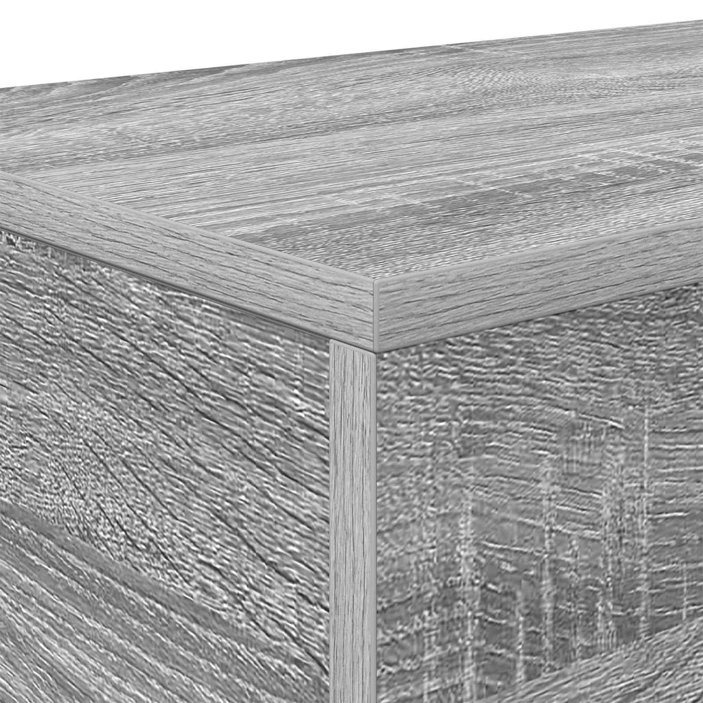 vidaXL Szary Sonoma 101 x 30 x 74 cm