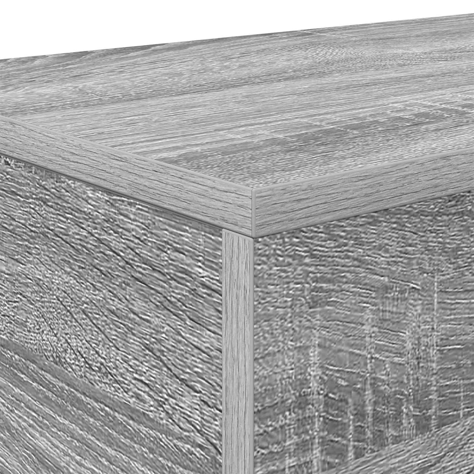vidaXL Szary Sonoma 101 x 30 x 74 cm