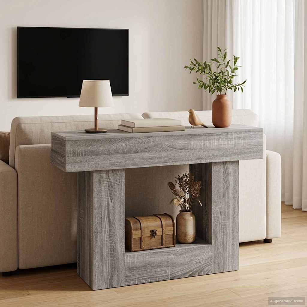 vidaXL Szary Sonoma 101 x 30 x 74 cm