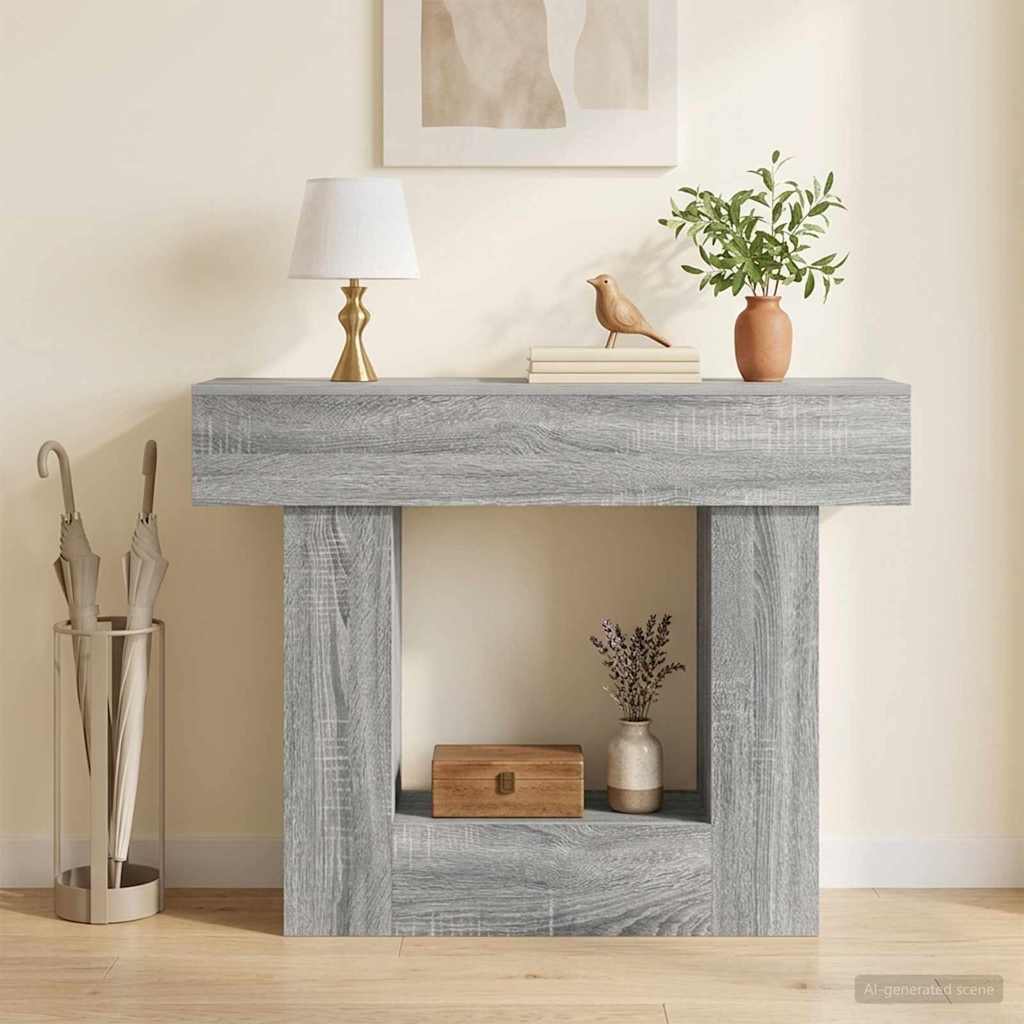 vidaXL Szary Sonoma 101 x 30 x 74 cm