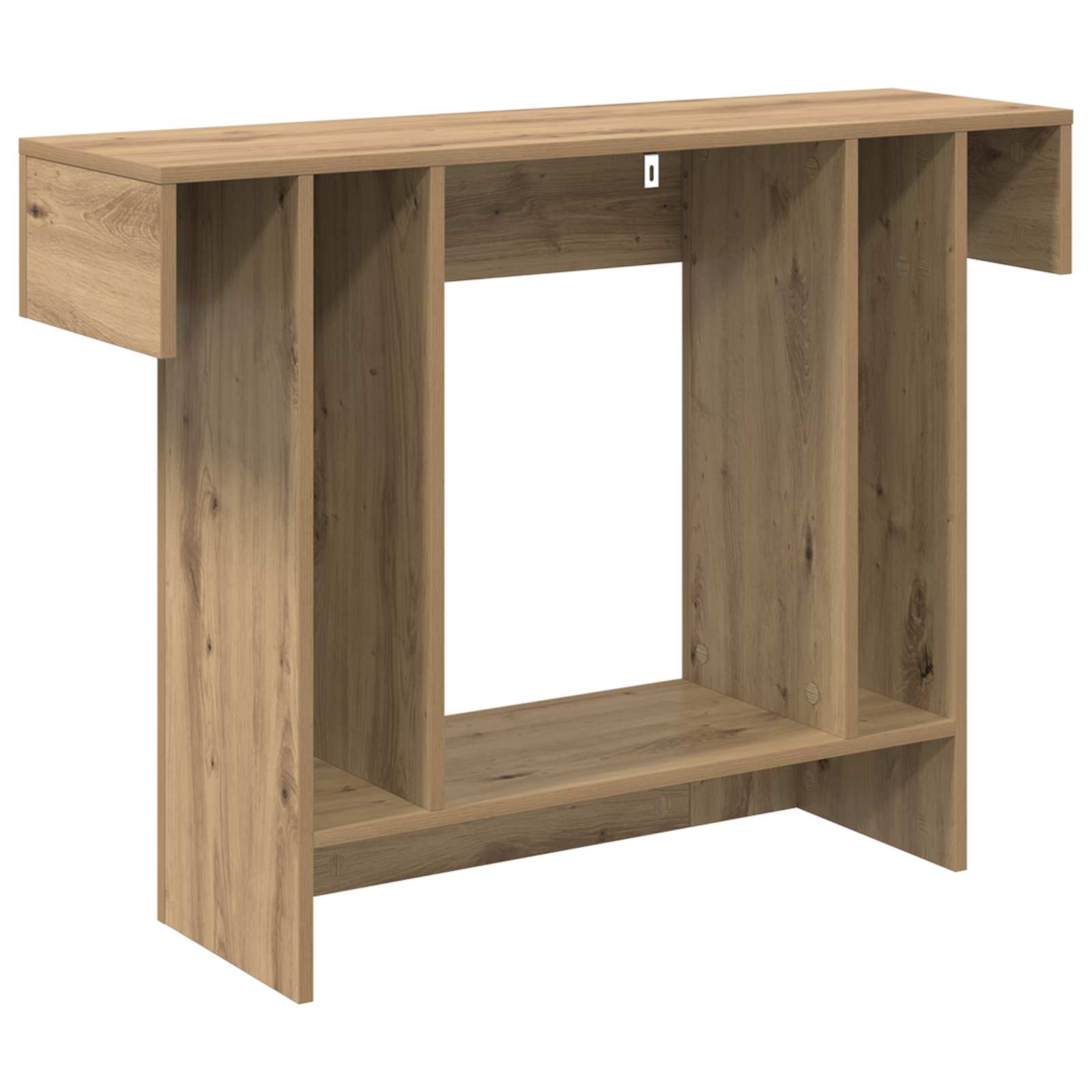vidaXL Konsola Dąb artisan 101 x 30 x 74 cm Drewno inżynieryjne
