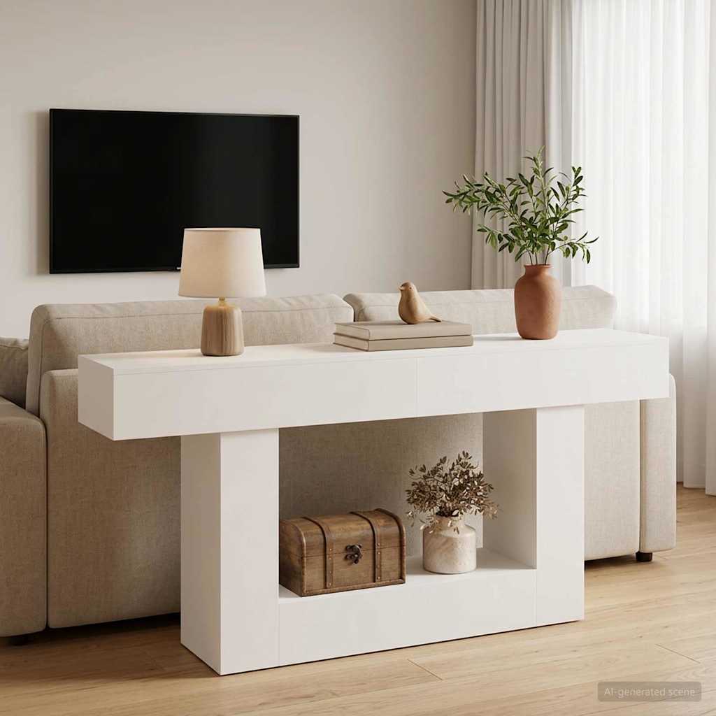 vidaXL Biały 160 x 30 x 74 cm