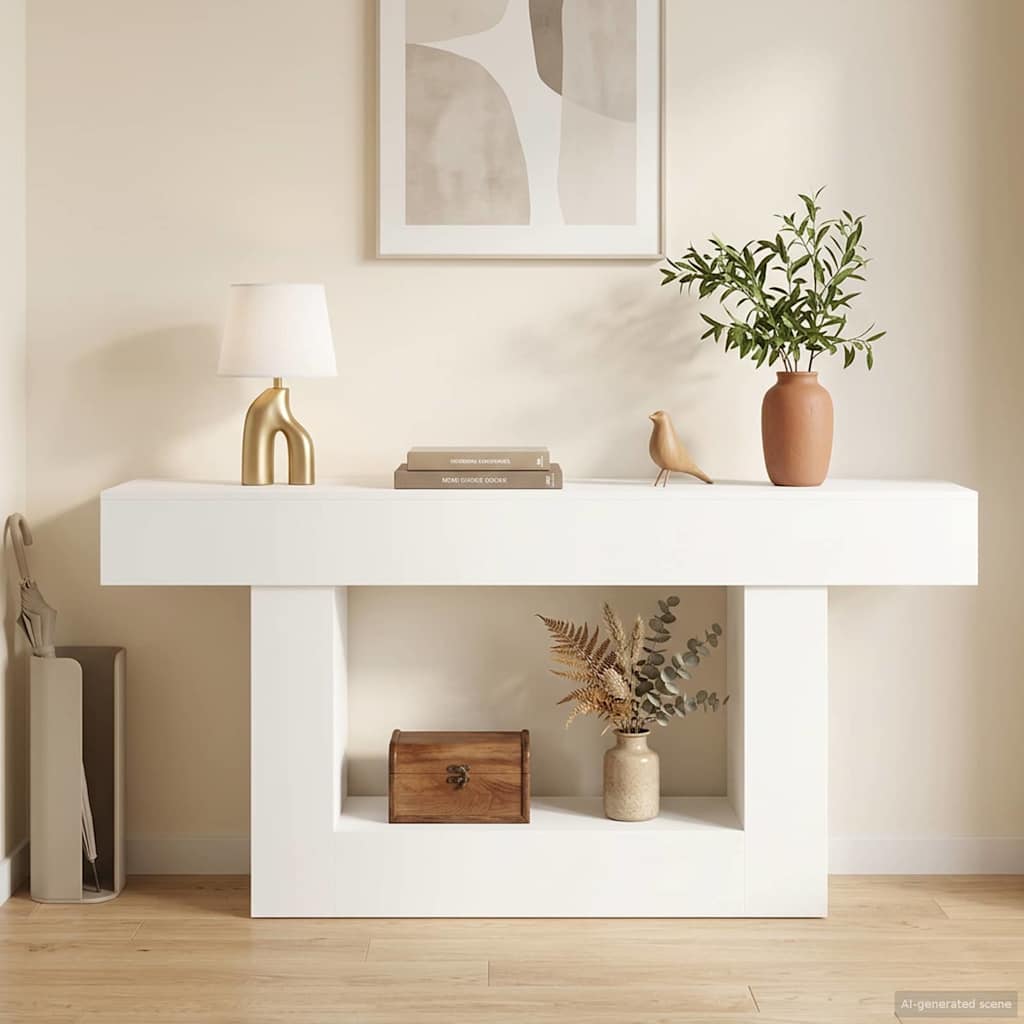 vidaXL Biały 160 x 30 x 74 cm
