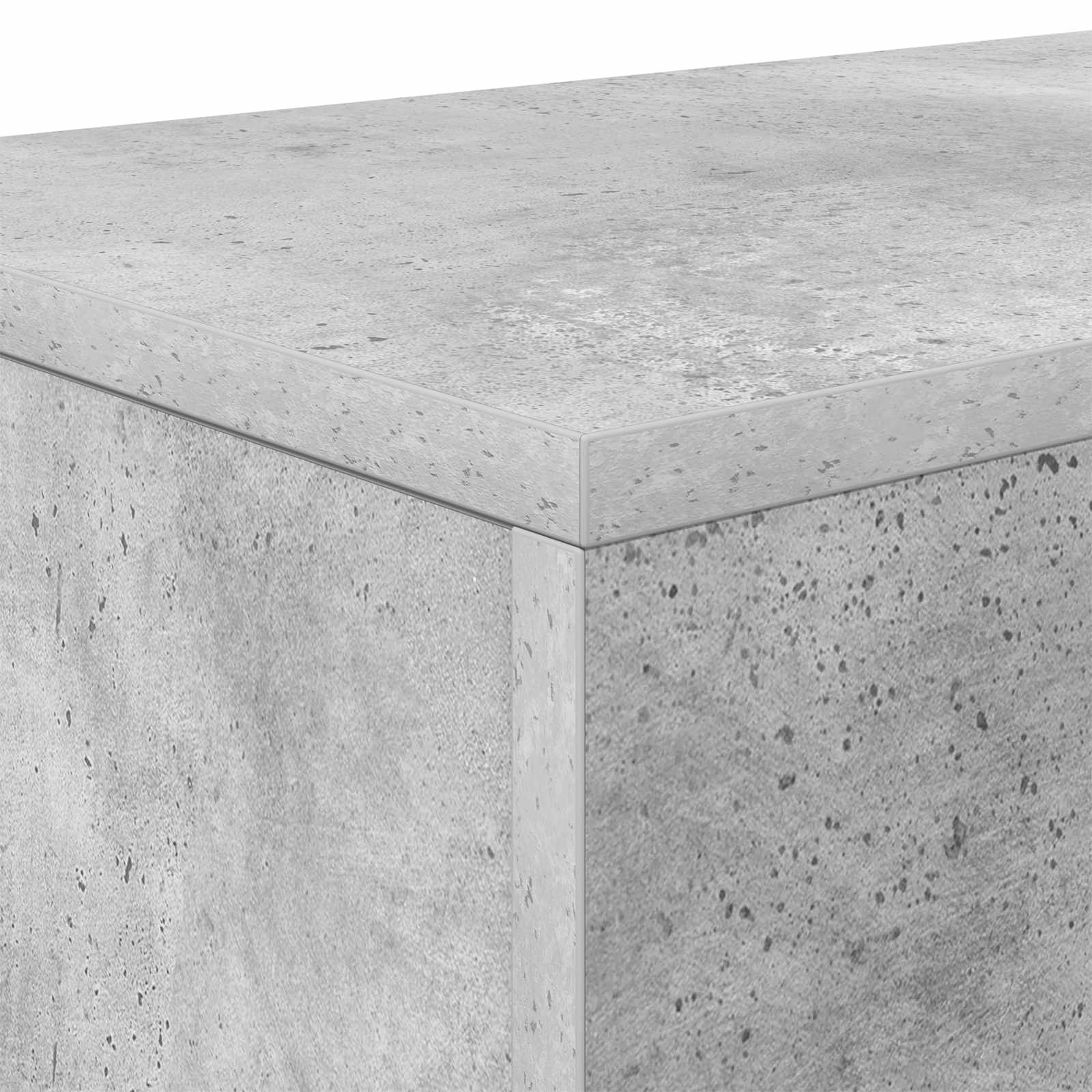 vidaXL Betonowy Szary 160 x 30 x 74 cm