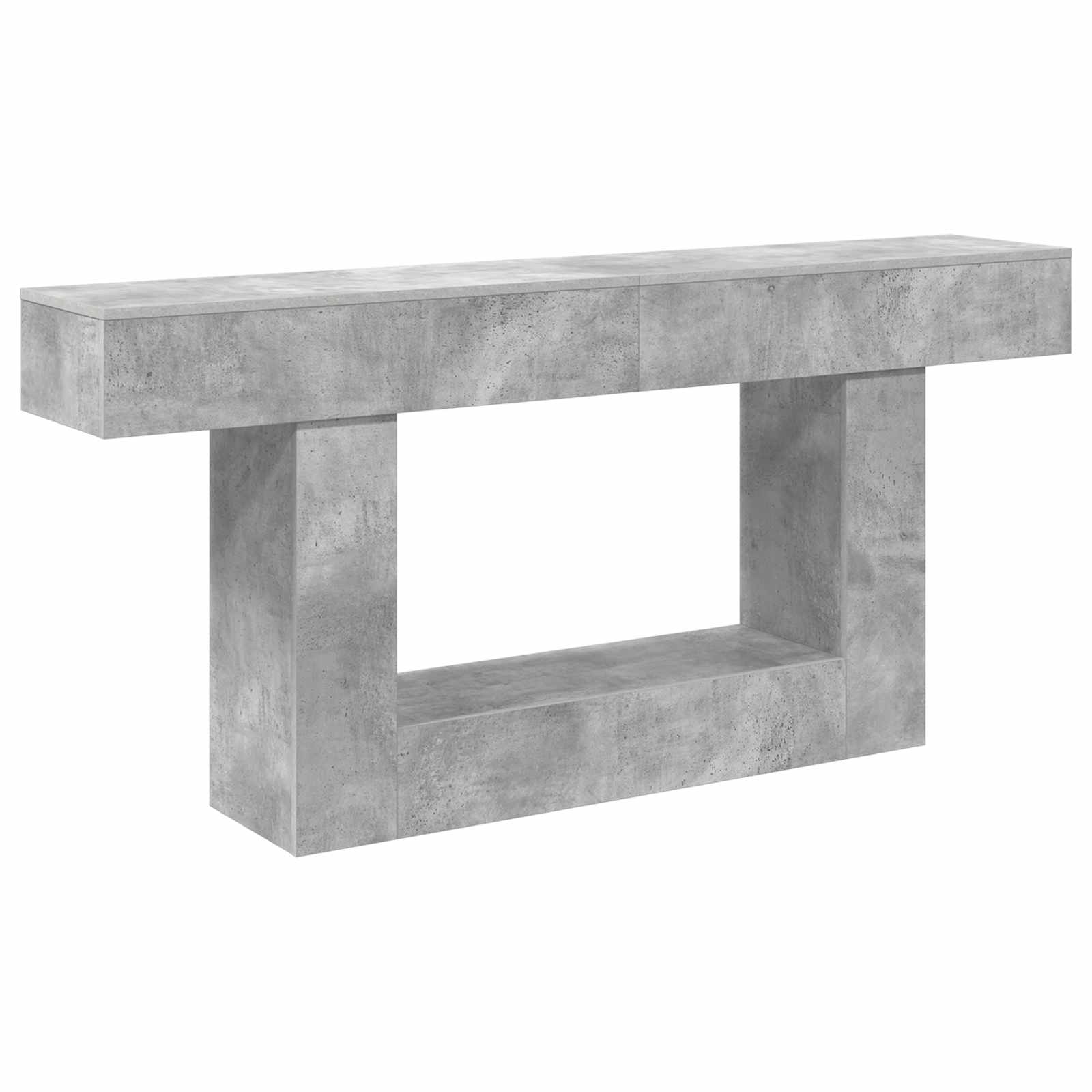 vidaXL Betonowy Szary 160 x 30 x 74 cm