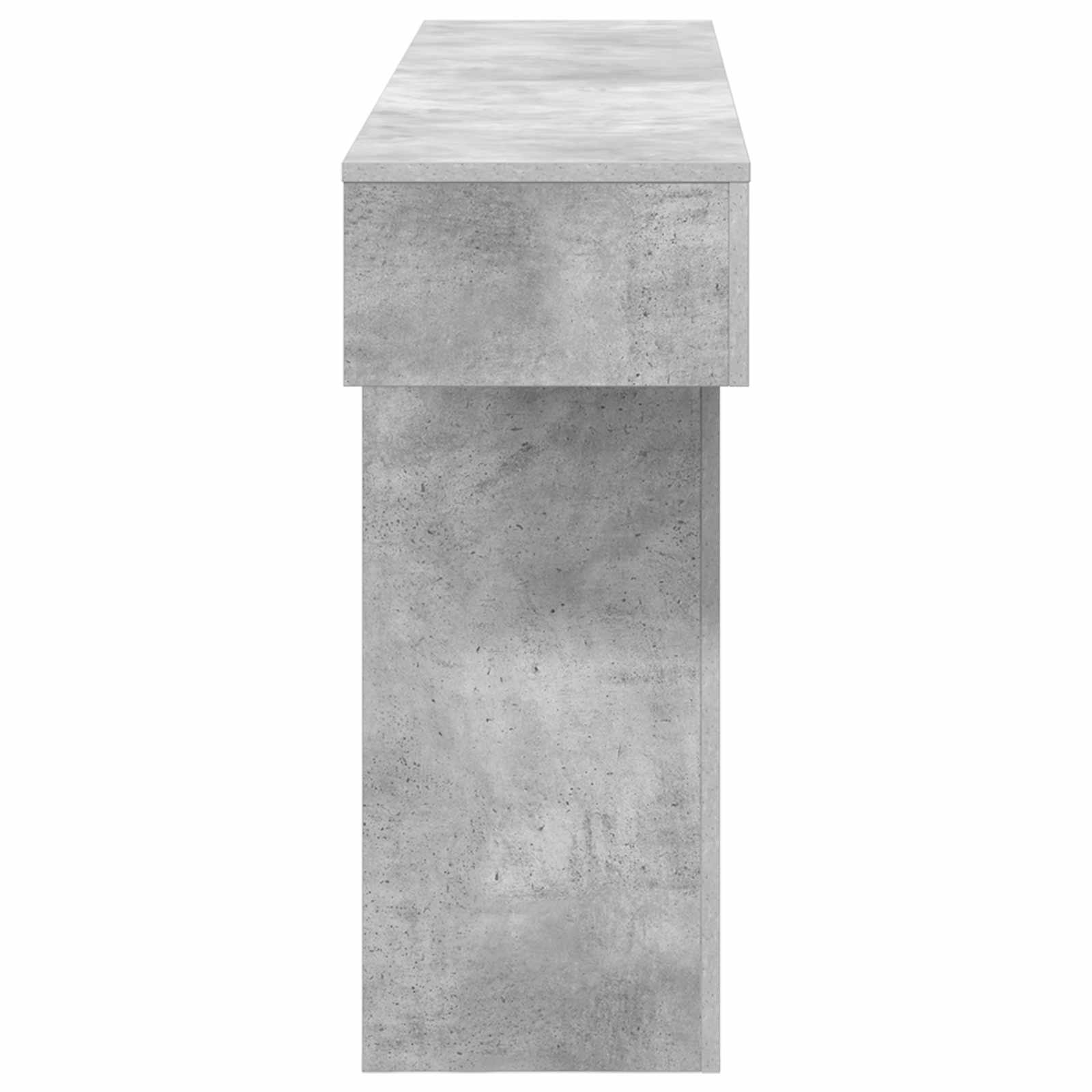 vidaXL Betonowy Szary 160 x 30 x 74 cm