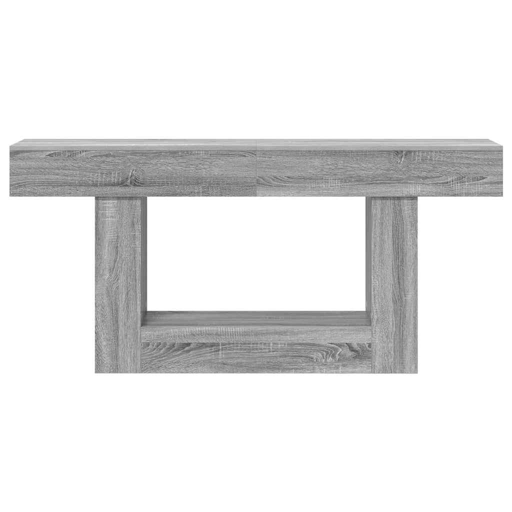 vidaXL Szary Sonoma 160 x 30 x 74 cm