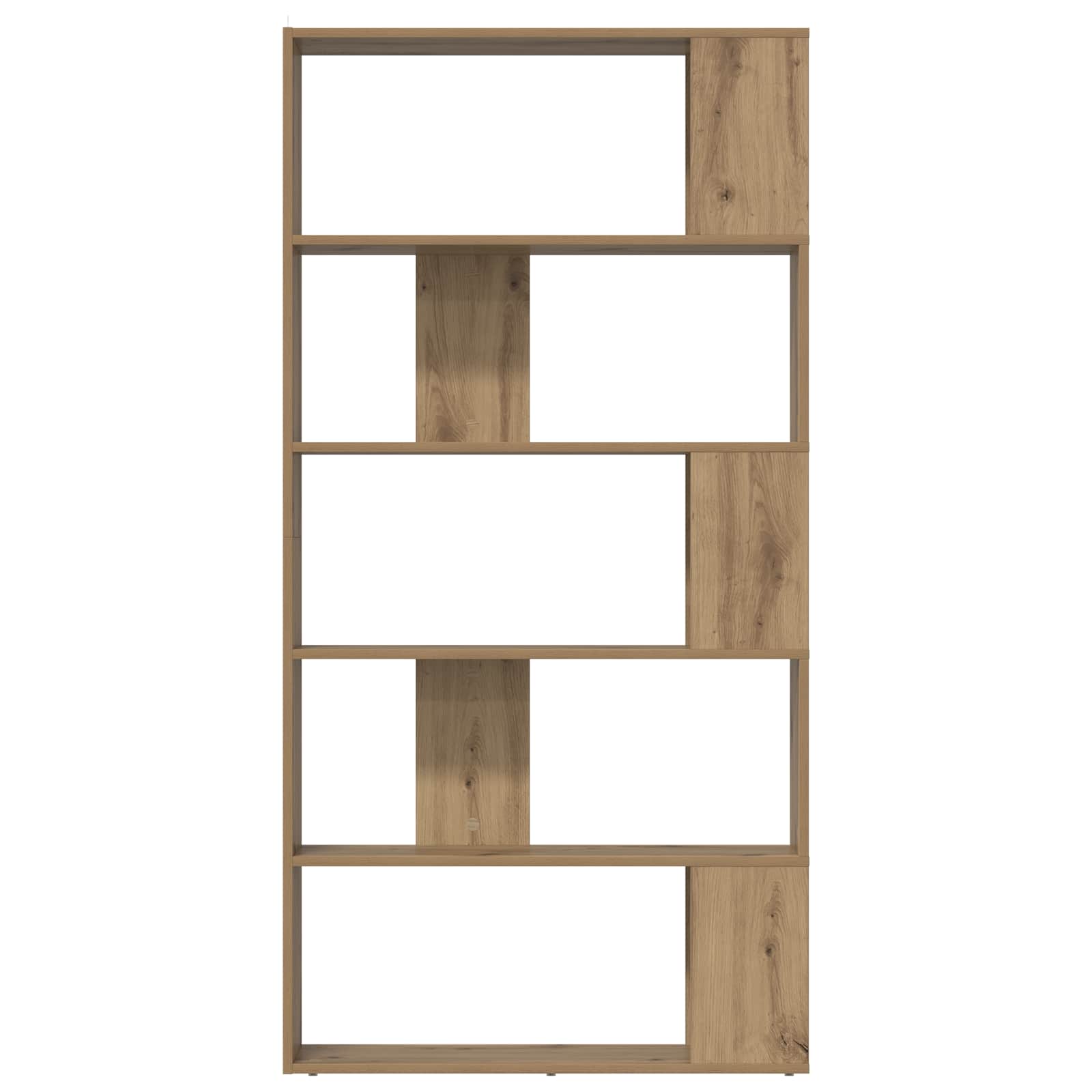 vidaXL Szafka na książki 80 x 24 x 159 cm Materiał drewnopochodny