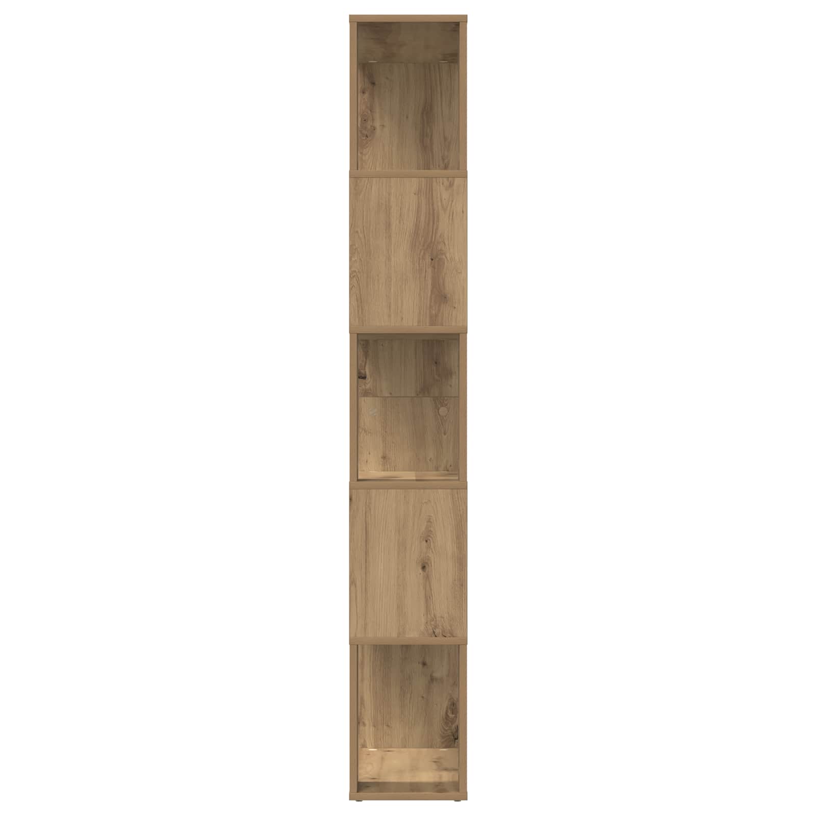 vidaXL Szafka na książki 80 x 24 x 159 cm Materiał drewnopochodny