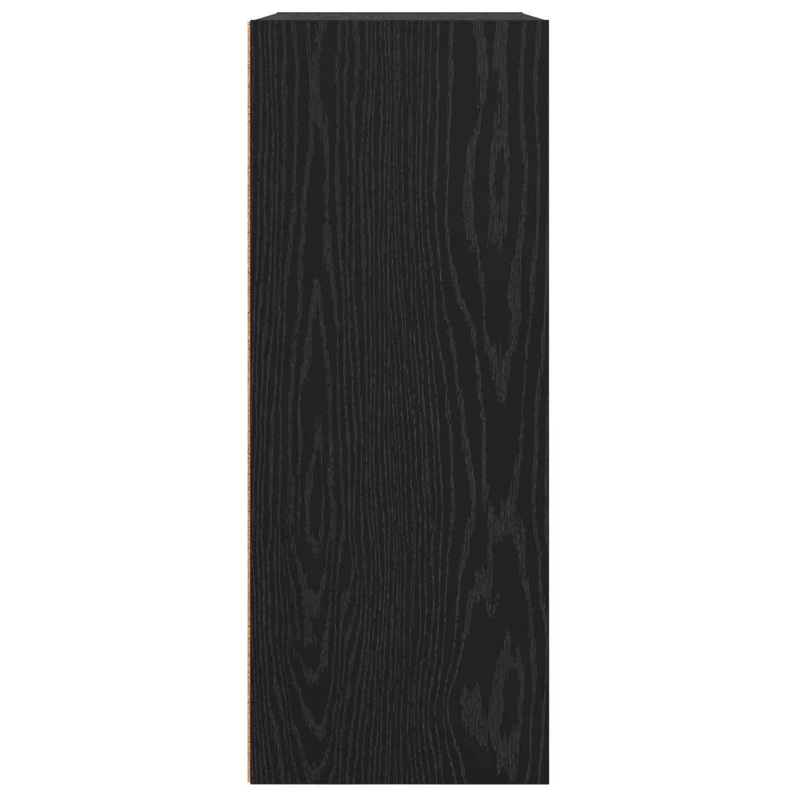 vidaXL Półka na książki Czarny Dąb 60 x 30 x 76.5 cm