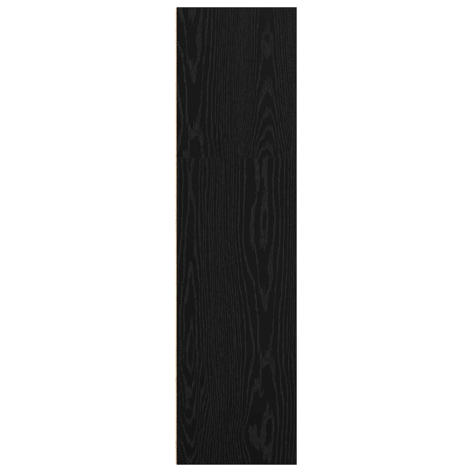 vidaXL Półka na książki Czarny Dąb 60 x 30 x 114 cm