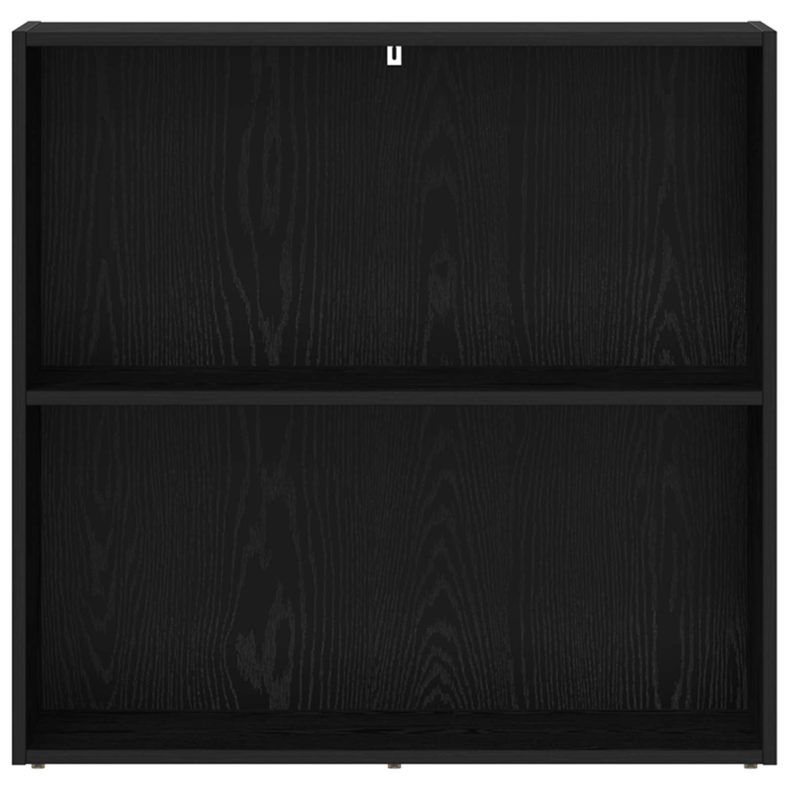vidaXL Półka na książki Czarny Dąb 80 x 30 x 76,5 cm