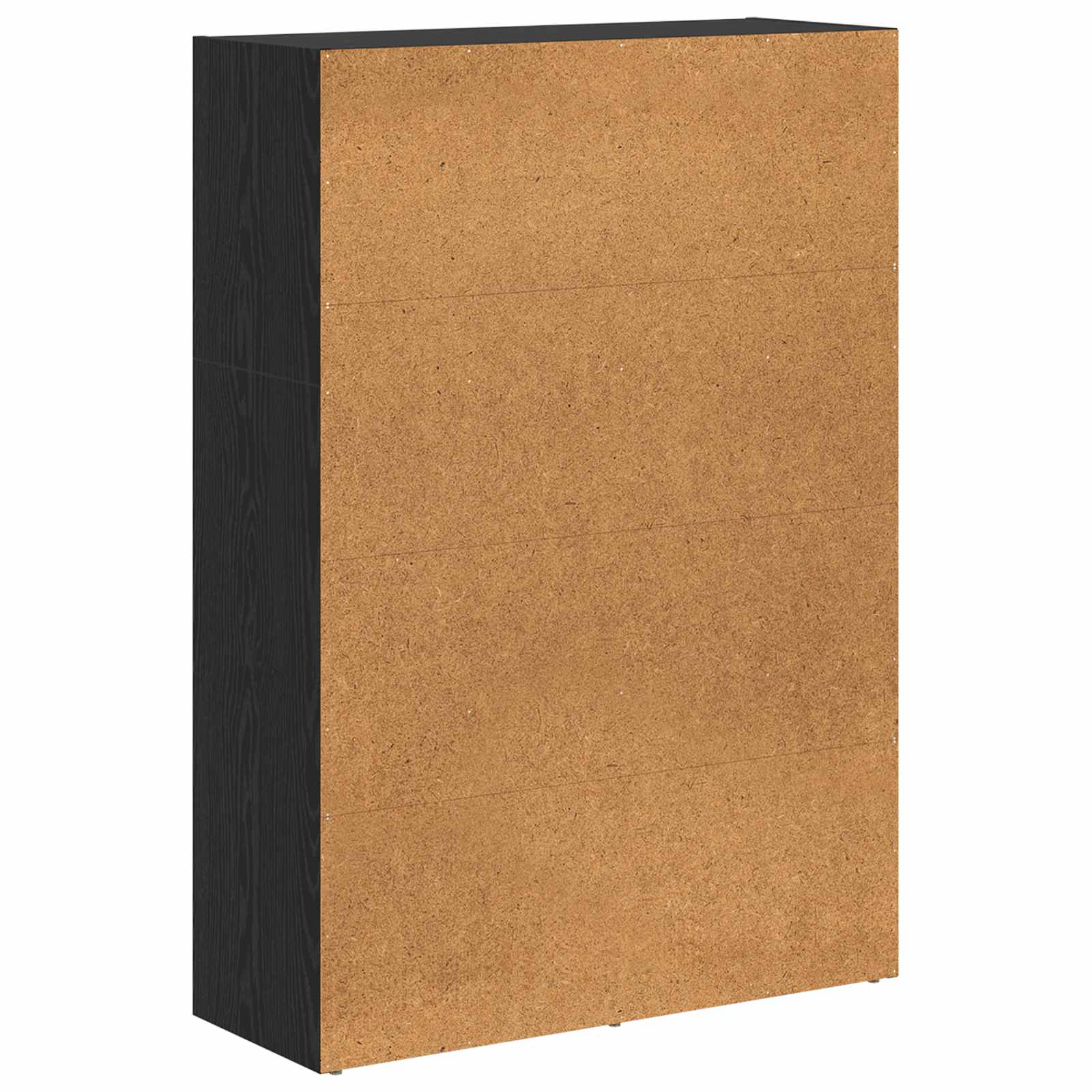 vidaXL Półka na książki Czarny Dąb 80 x 30 x 114 cm
