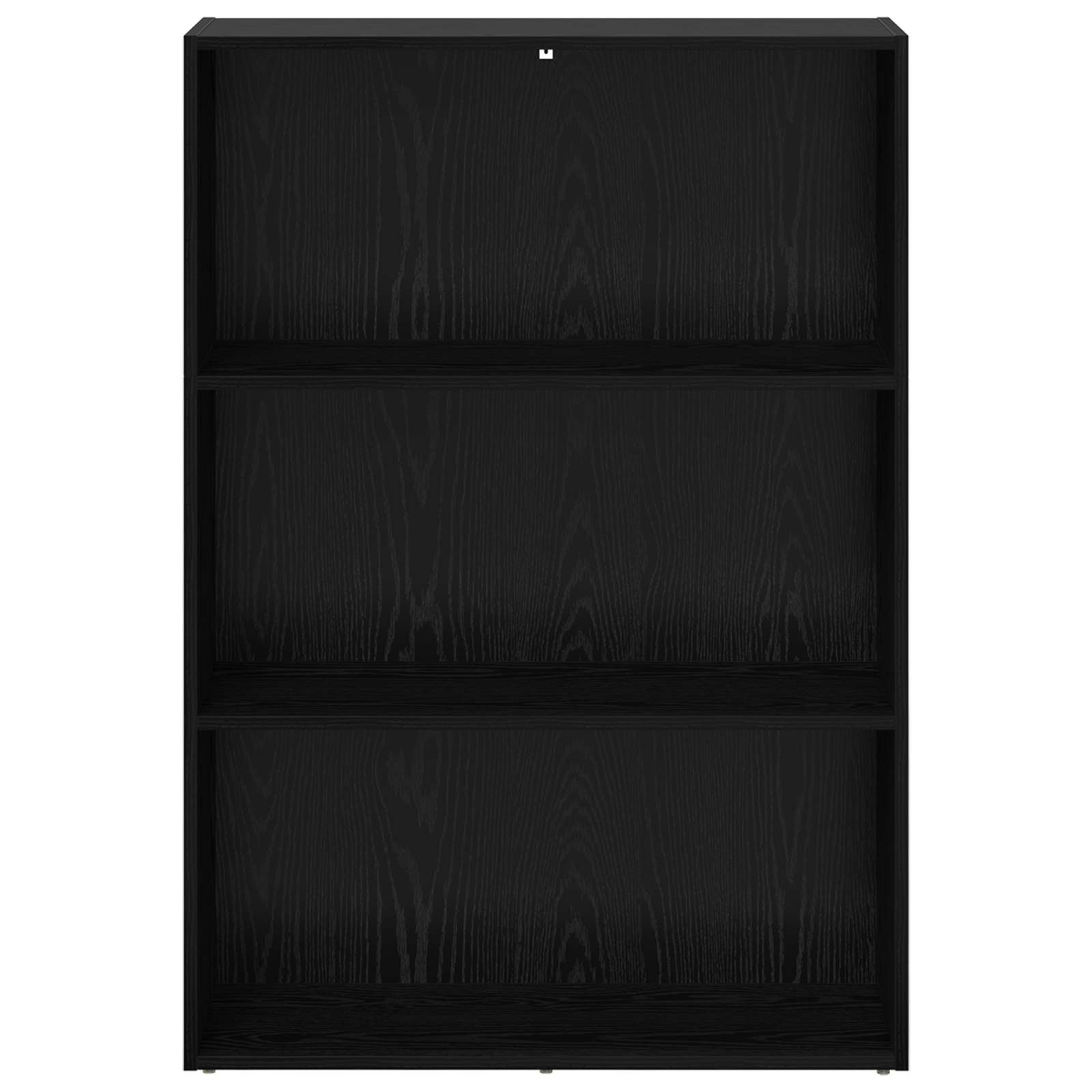 vidaXL Półka na książki Czarny Dąb 80 x 30 x 114 cm