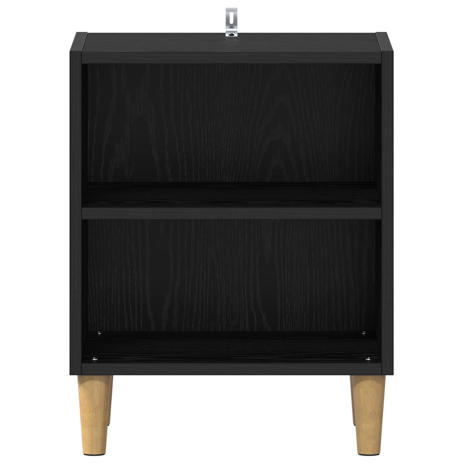 vidaXL Szafka pod łóżko 2 pcs Czarny Dąb 40 x 30 x 50 cm