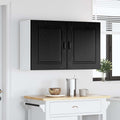 vidaXL Front do zmywarki Kalmar 2 pcs Czarny Dąb 50 x 31 x 60 cm