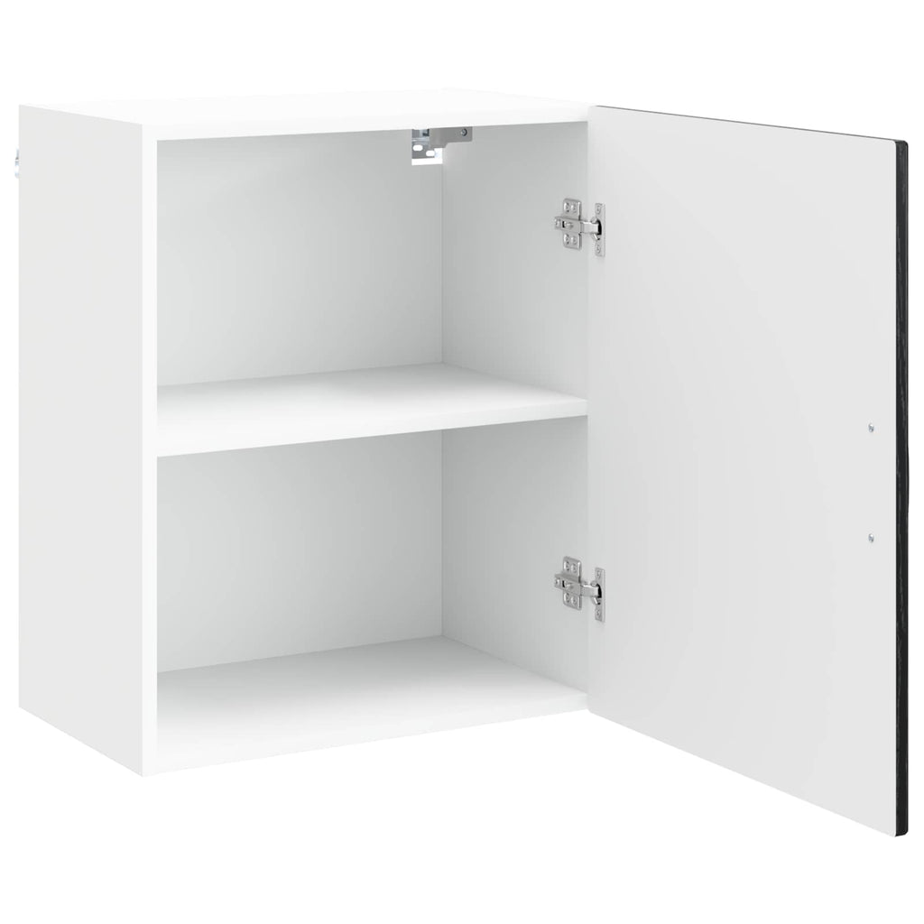 vidaXL Front do zmywarki Kalmar 2 pcs Czarny Dąb 50 x 31 x 60 cm
