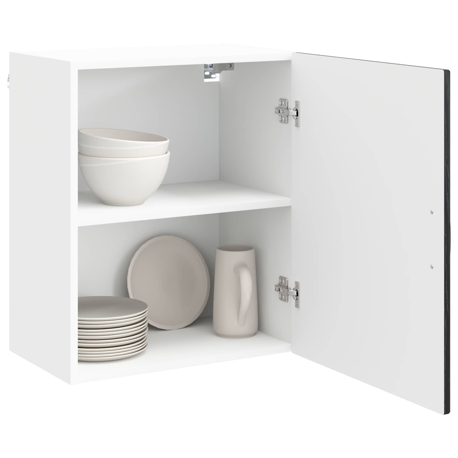 vidaXL Front do zmywarki Kalmar 2 pcs Czarny Dąb 50 x 31 x 60 cm