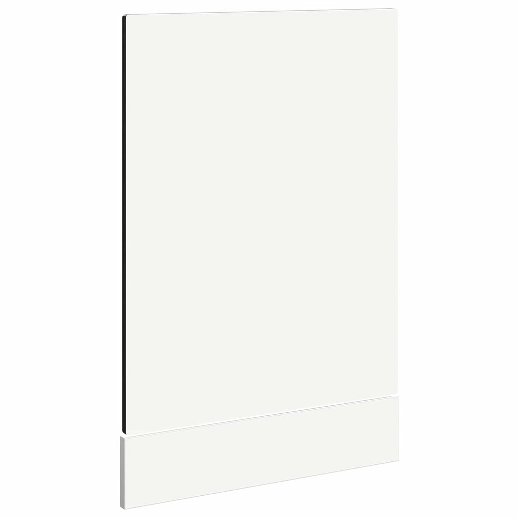 vidaXL Front do zmywarki Kalmar Czarny Dąb 45 x 1,5 x 57 cm