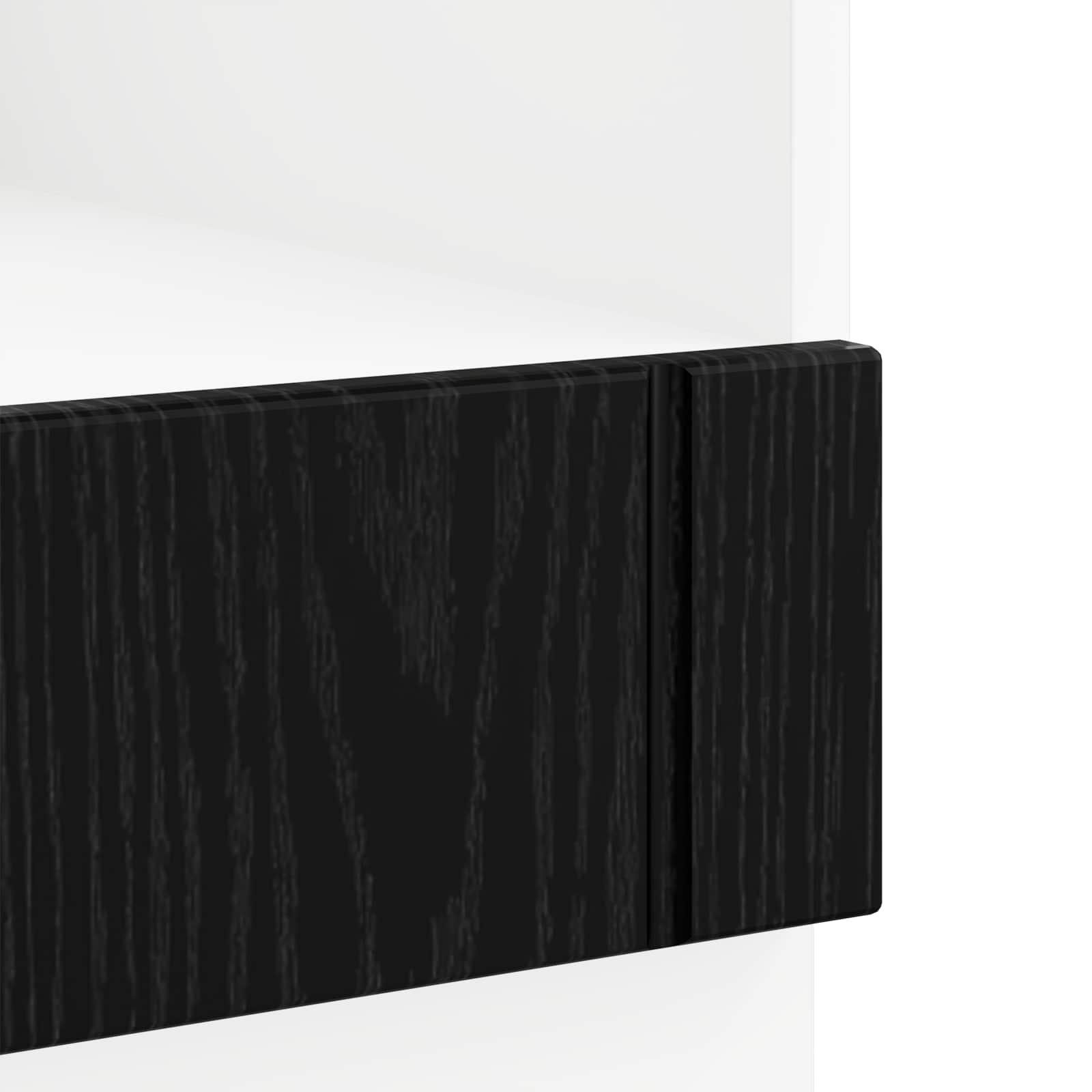 vidaXL Szafka na piekarnik LUCCA Czarny dąb 60 x 46 x 81,5 cm