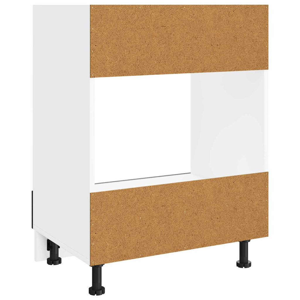 vidaXL Szafka na piekarnik LUCCA Czarny dąb 60 x 46 x 81,5 cm