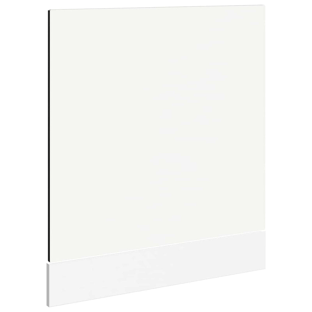 vidaXL Front do zmywarki LUCCA Czarny dąb 60 x 1,5 x 57 cm