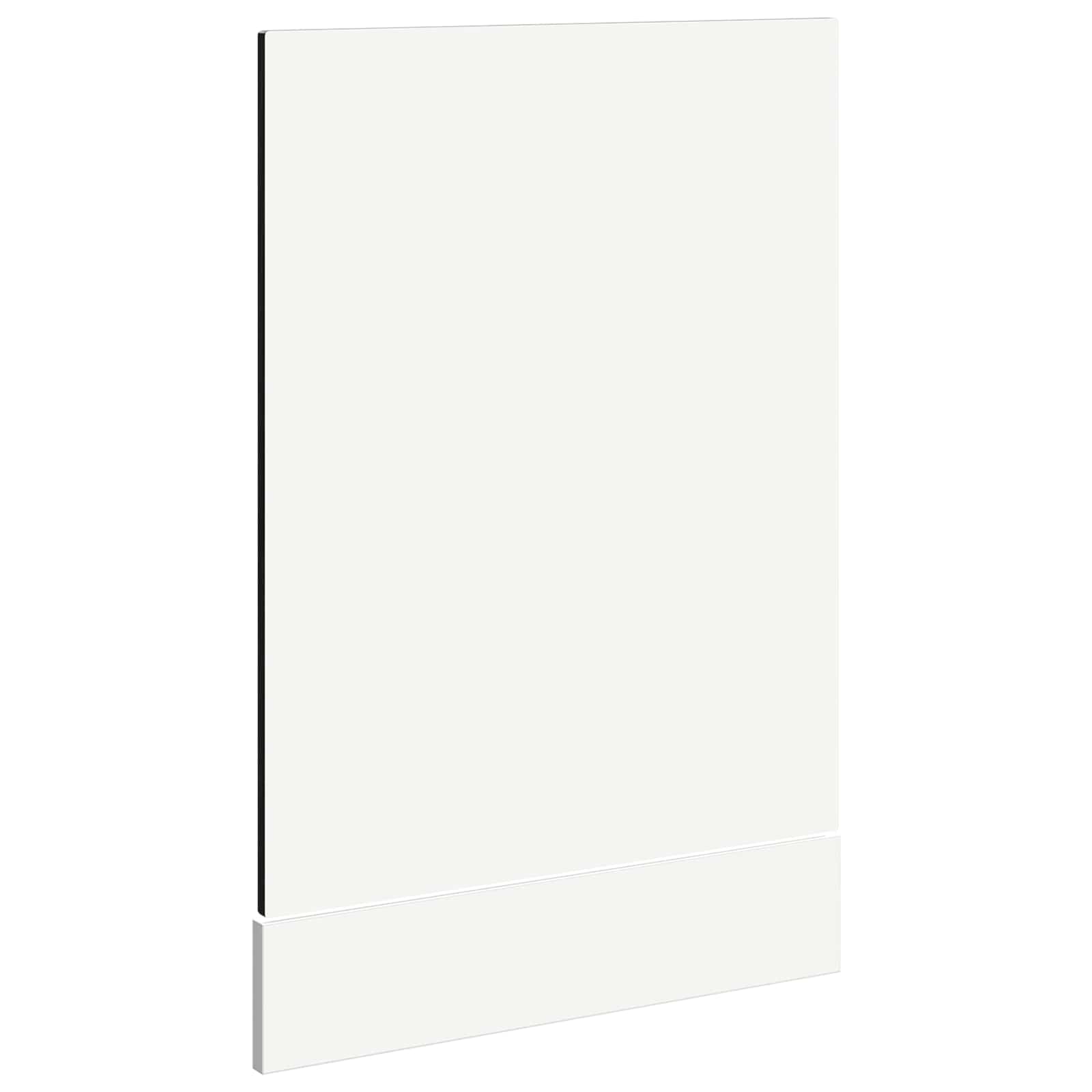 vidaXL Front do zmywarki PORTO Czarny Dąb 45 x 1,5 x 57 cm