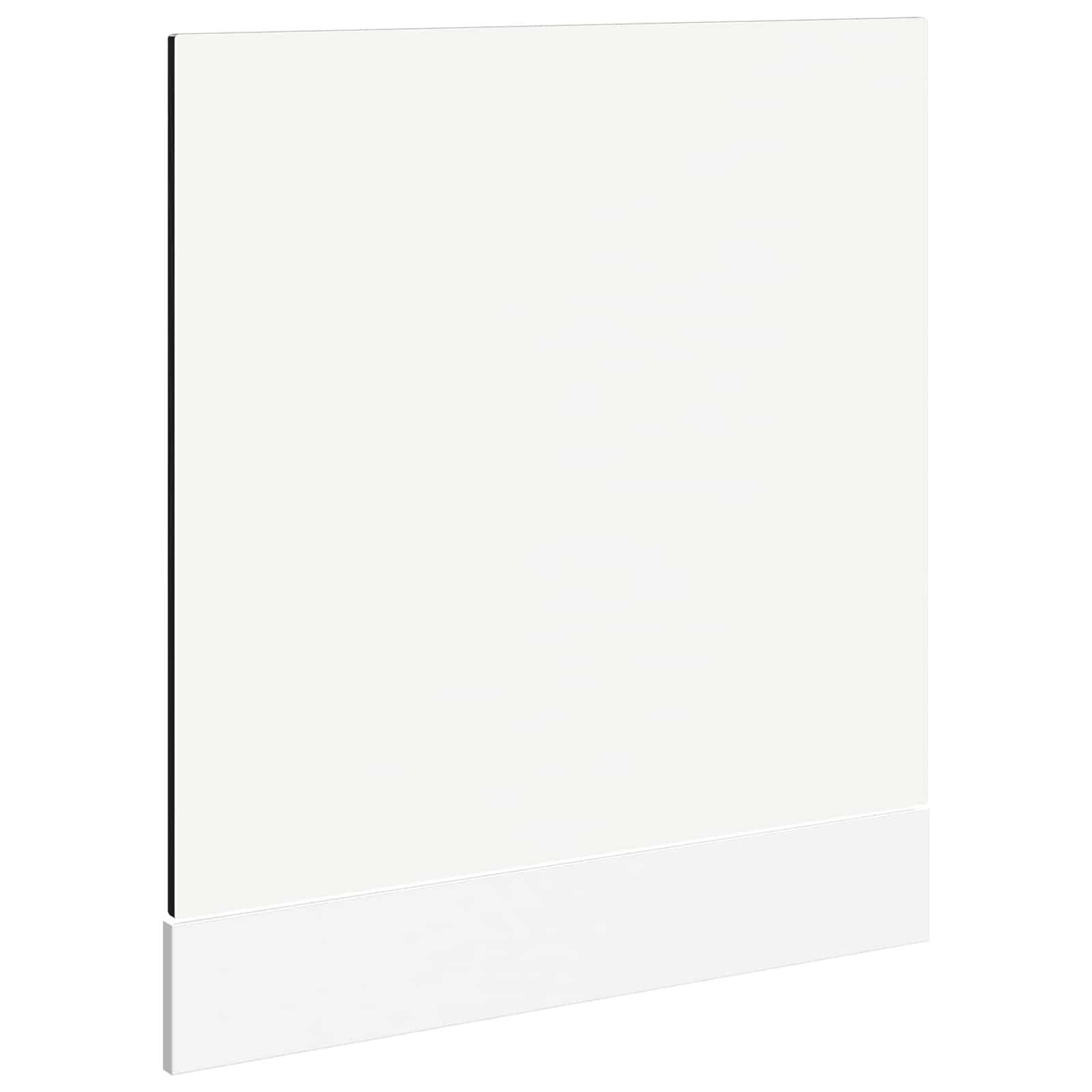 vidaXL Front do zmywarki PORTO Czarny Dąb 60 x 1,5 x 57 cm