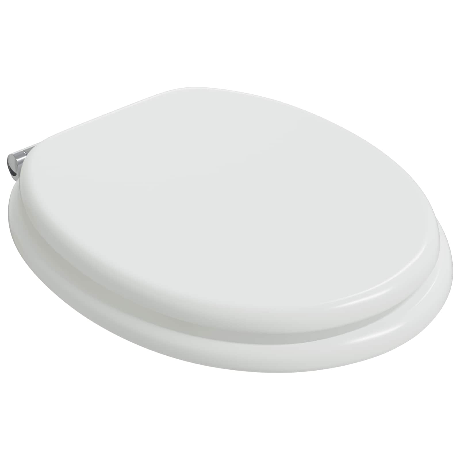 vidaXL Deska toaletowa z samoodblokowaniem 2 pcs Biały 44 x 38 cm